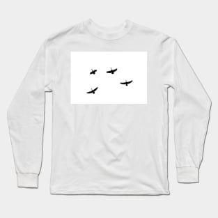 Flying Geese Long Sleeve T-Shirt